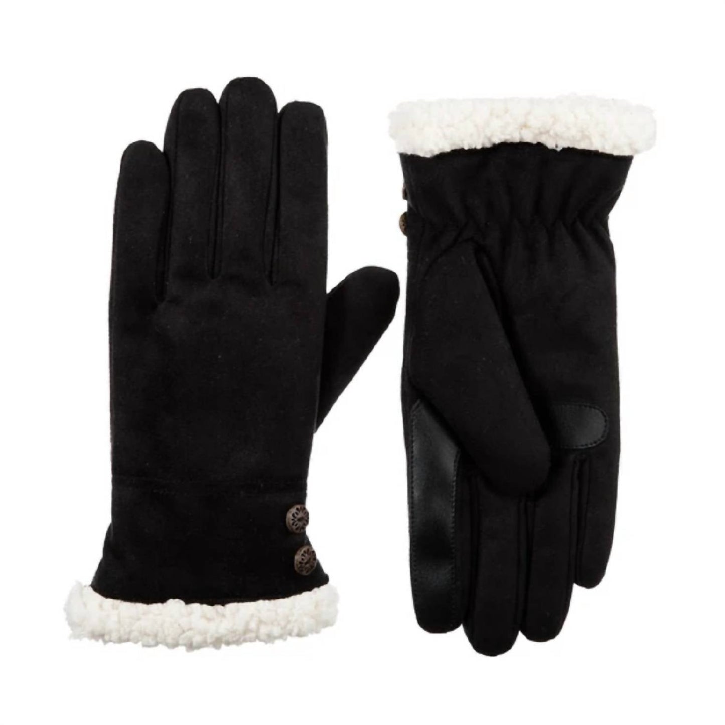 Isotoner - Women’s Recycled Microsuede Gloves