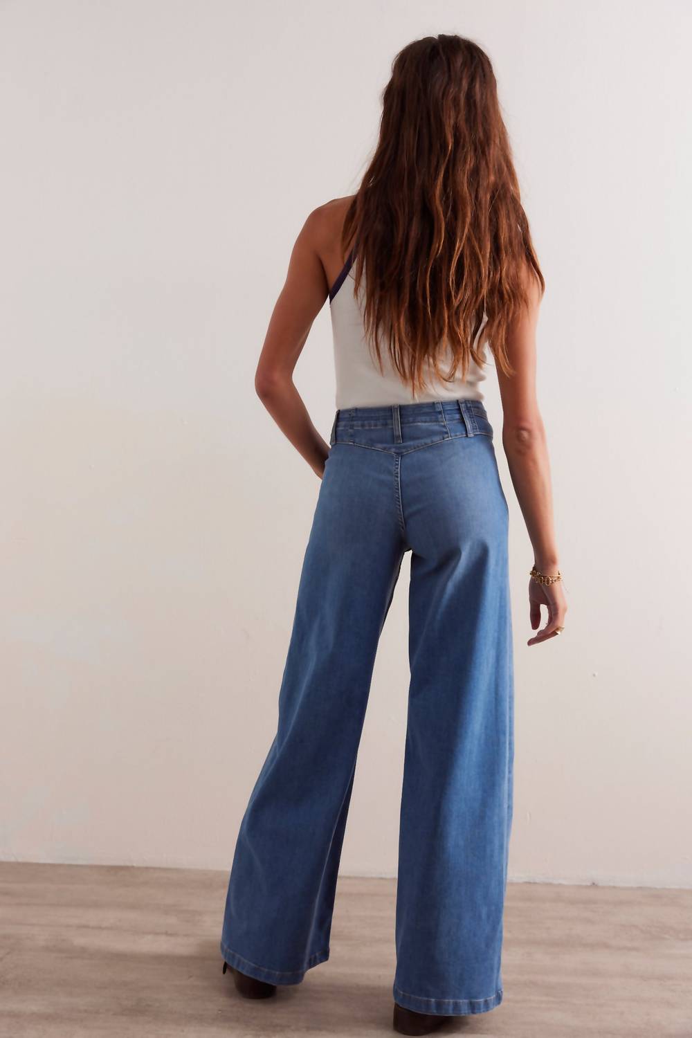 Free People - LIBRE WIDE LEG JEAN