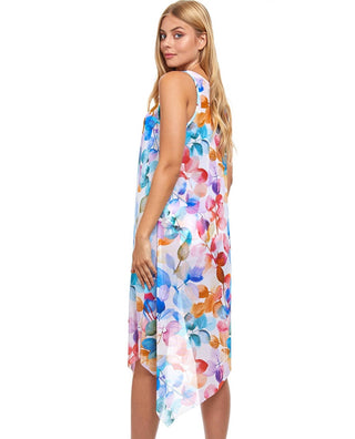 Profile By Gottex - Vestido assimétrico com decote redondo