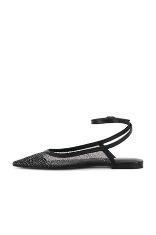 Free People - Women's Sheer Glitter Jules Flats