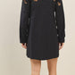 Able - Cutwork Embroidered Mini Dress