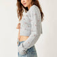 Free People - Twinkle V-neck Long Sleeve Cardigan