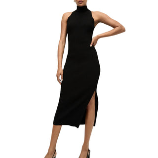 Veronica Beard - Vestido de malha Briggita Halter