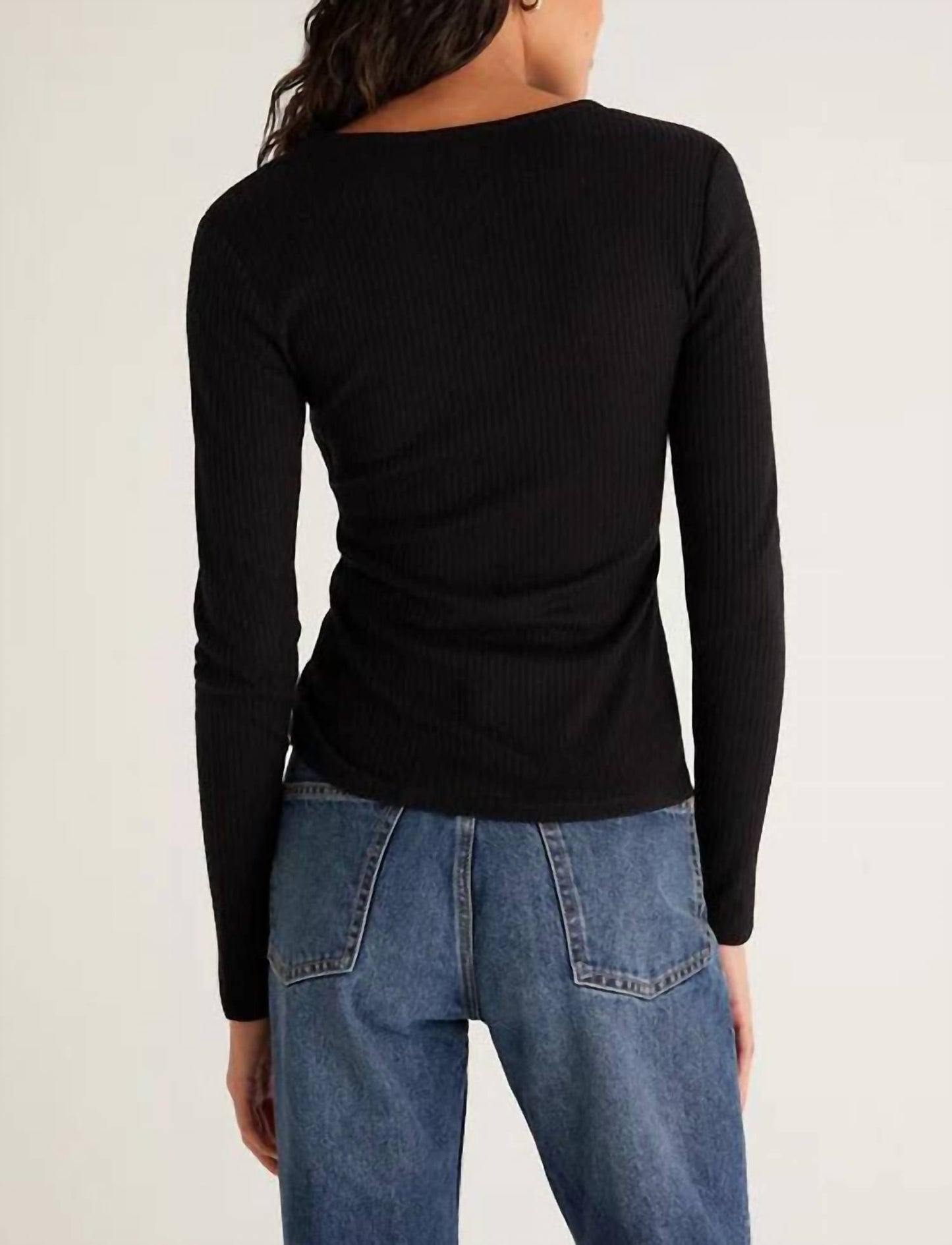 Z Supply - Damali Shirred Rib Top