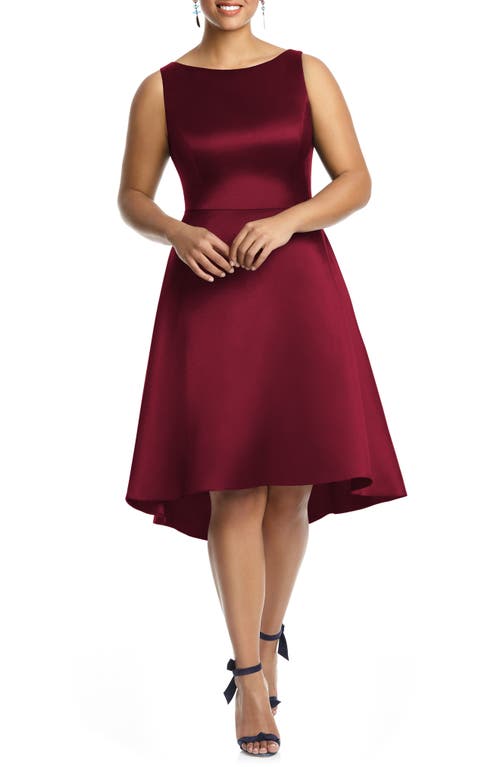 alfred-sung-high-low-cocktail-dress-in-burgundy-at-nordstrom-size-6
