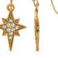 1928 Jewelry - Women's Star Of Bethlehem Crystal Drop Earrings