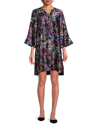 Johnny Was - VESTIDO KIMONO COM AMARRAÇÃO NA FRENTE