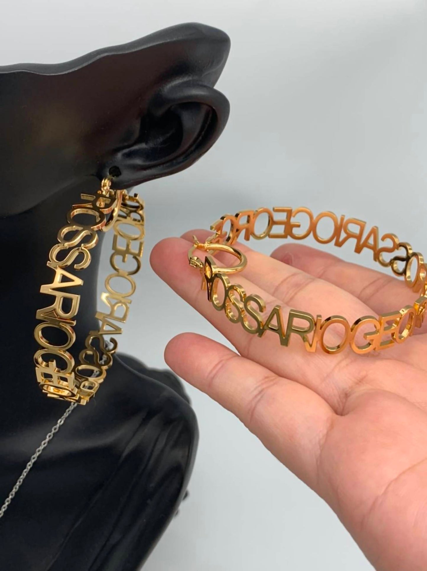 Rossario George - Women's Signature Hoop Earrings
