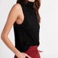 Bella Dahl - Sleeveless Cowl Neck Bias Top
