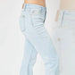 Judy Blue - Mid Rise Side Slit Bootcut Jeans