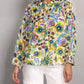 Johnny Was - Ikat Bloom Shirred Yoke Blouse