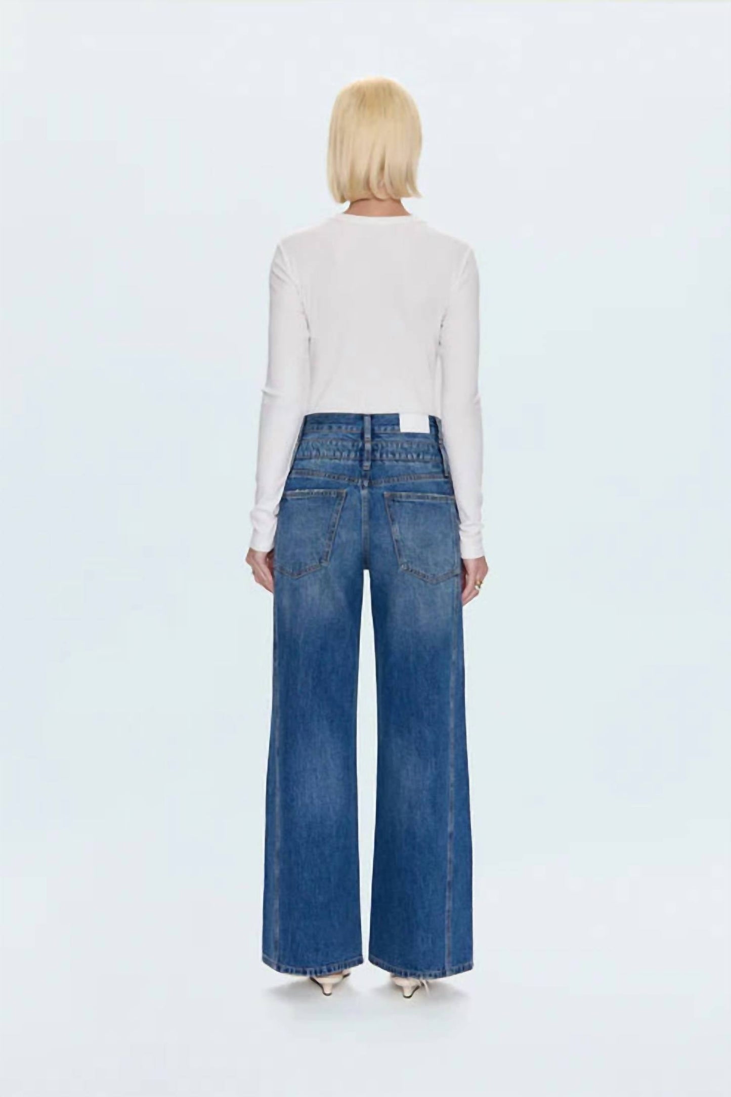 Pistola - Caleb High Rise Stacked Waist Jean