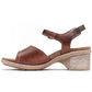 Sandália Shelly Feminina Dromedaris Cognac