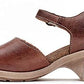 Sandália Shelly Feminina Dromedaris Cognac
