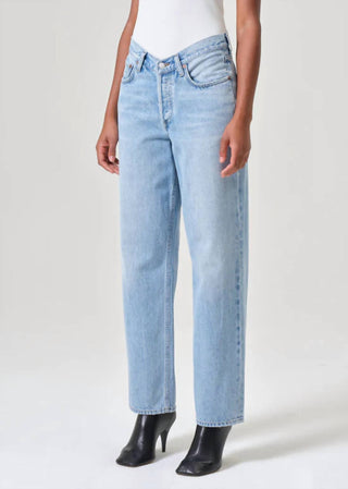 Agolde - Calça Jeans Baggy Cintura V