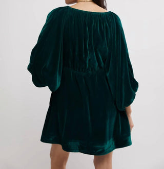 Free People - Portia Velvet Mini Dress