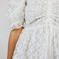 Buddylove - Floral Eyelet Babydoll Mini Dress