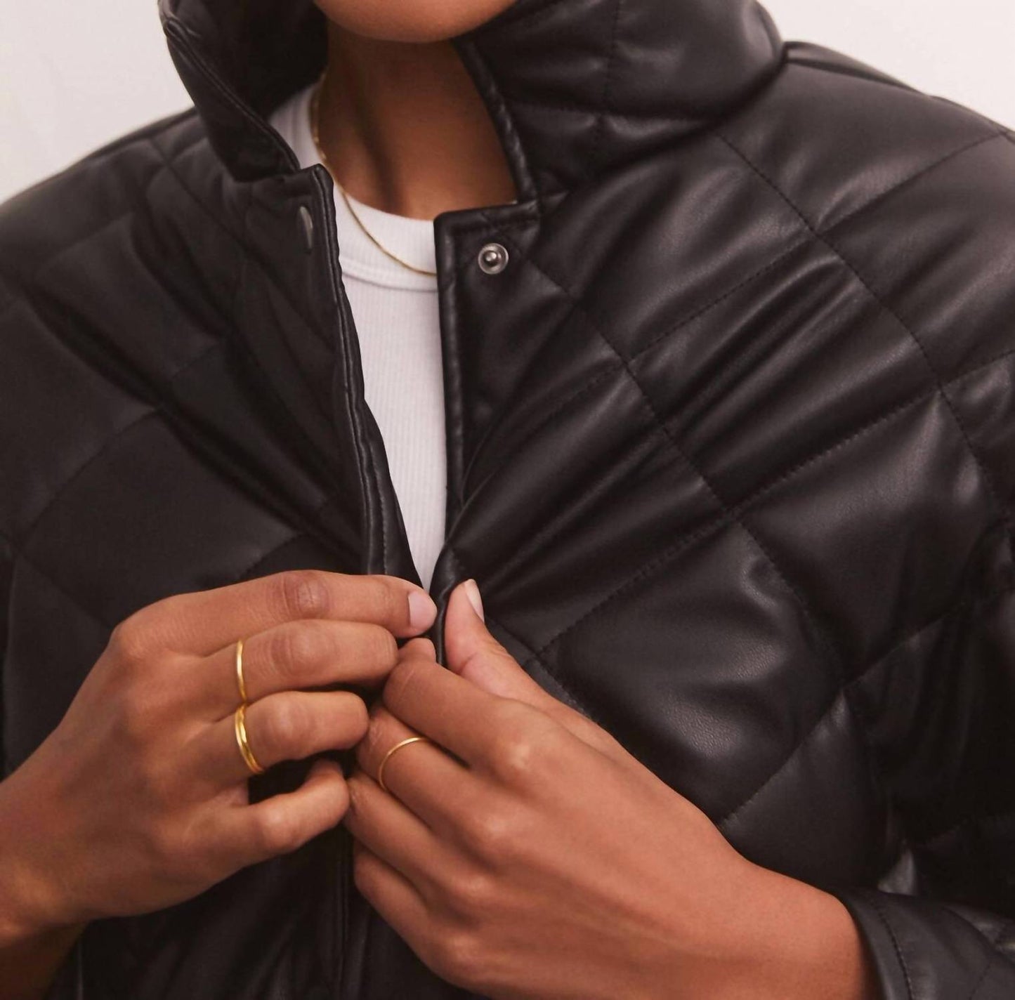 Z Supply - HERITAGE FAUX LEATHER JACKET
