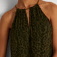 Ralph Lauren - Ocelot-print Crinkle Georgette Halter Dress