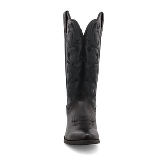 Twisted X - Bota Western Leather com biqueira em R