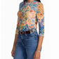 Johnny Was - NATALIE 3/4 MESH TEE