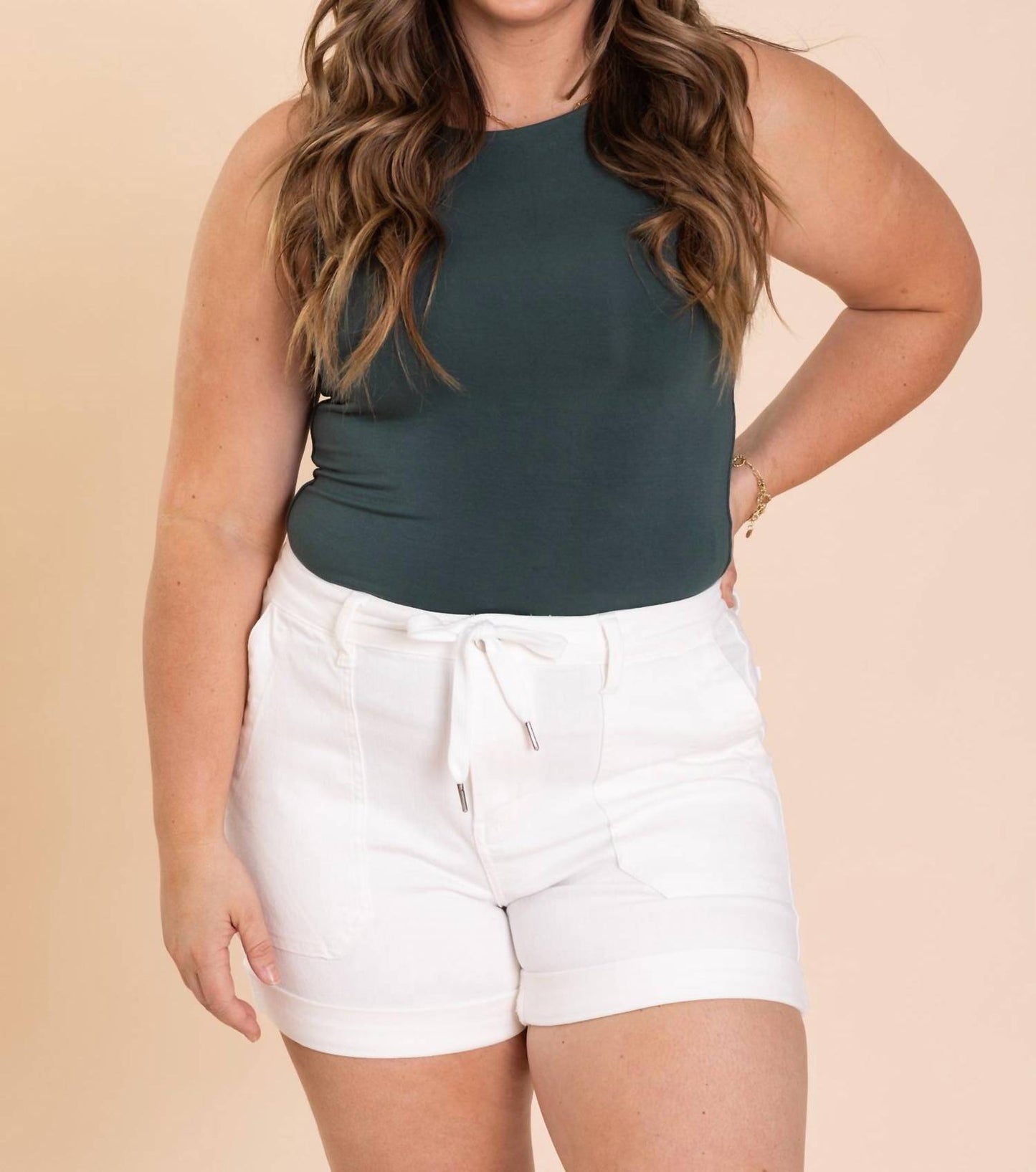 Judy Blue - Della High Waist Jogger Shorts