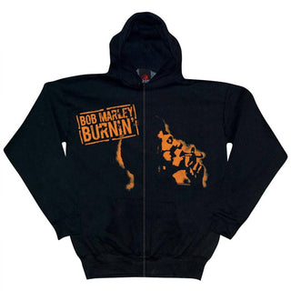Bob Marley - Men's Burnin Zip Up Lightweight Hoodie