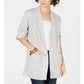 Style & Co Open Front Completer Cardigan - Gray XXL