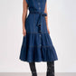 Elan - Midi Cap Sleeve Dress