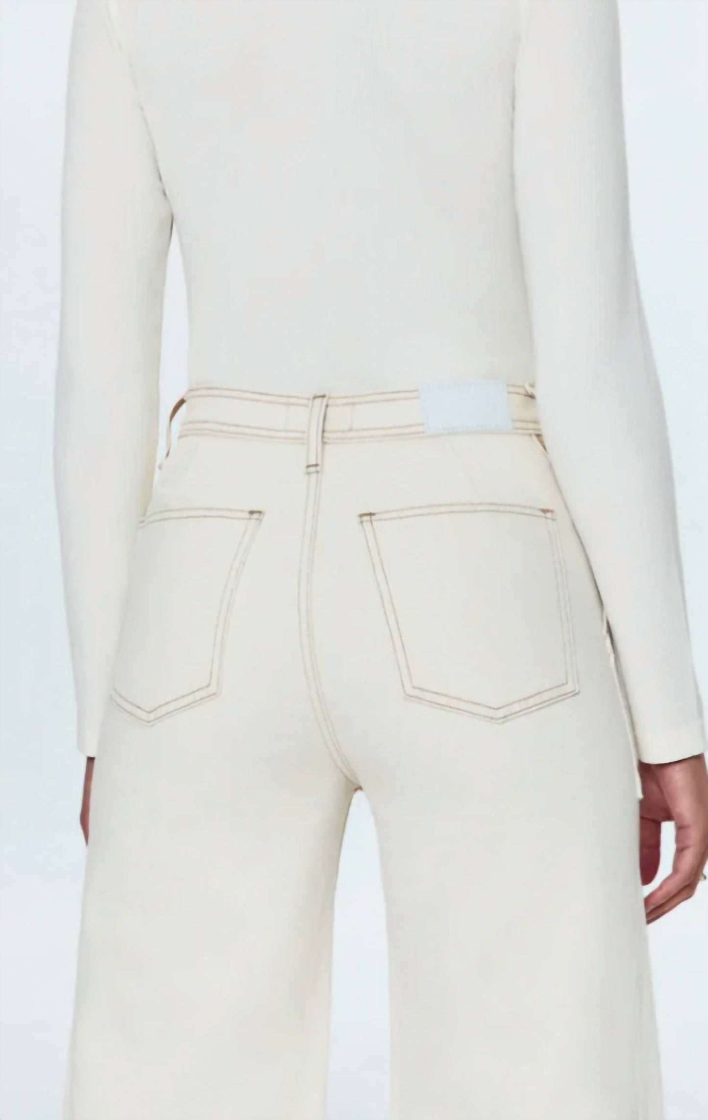 Pistola - Penny Utility High Rise Wide Leg Denim Pants