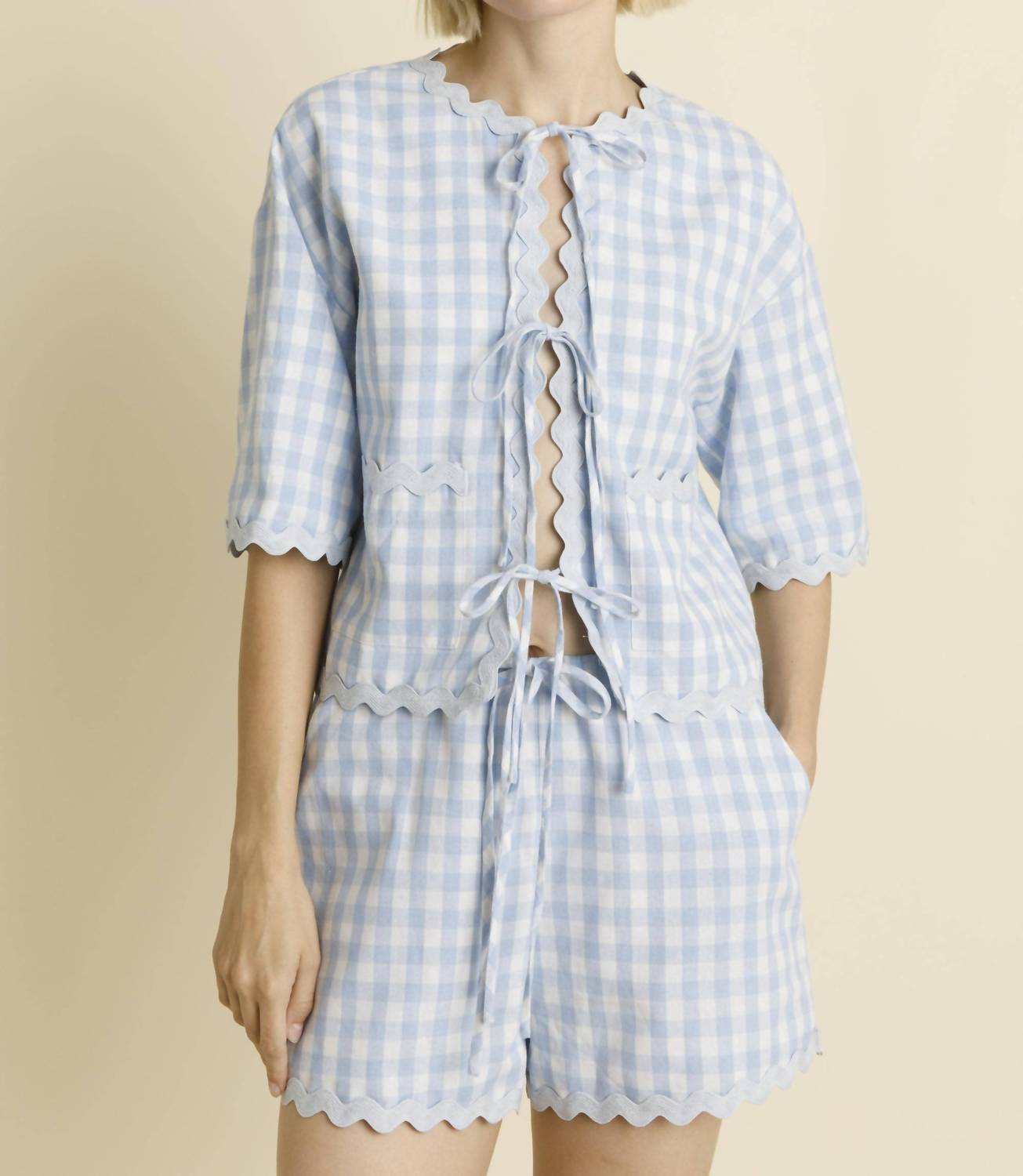Aureum - Gingham Shorts