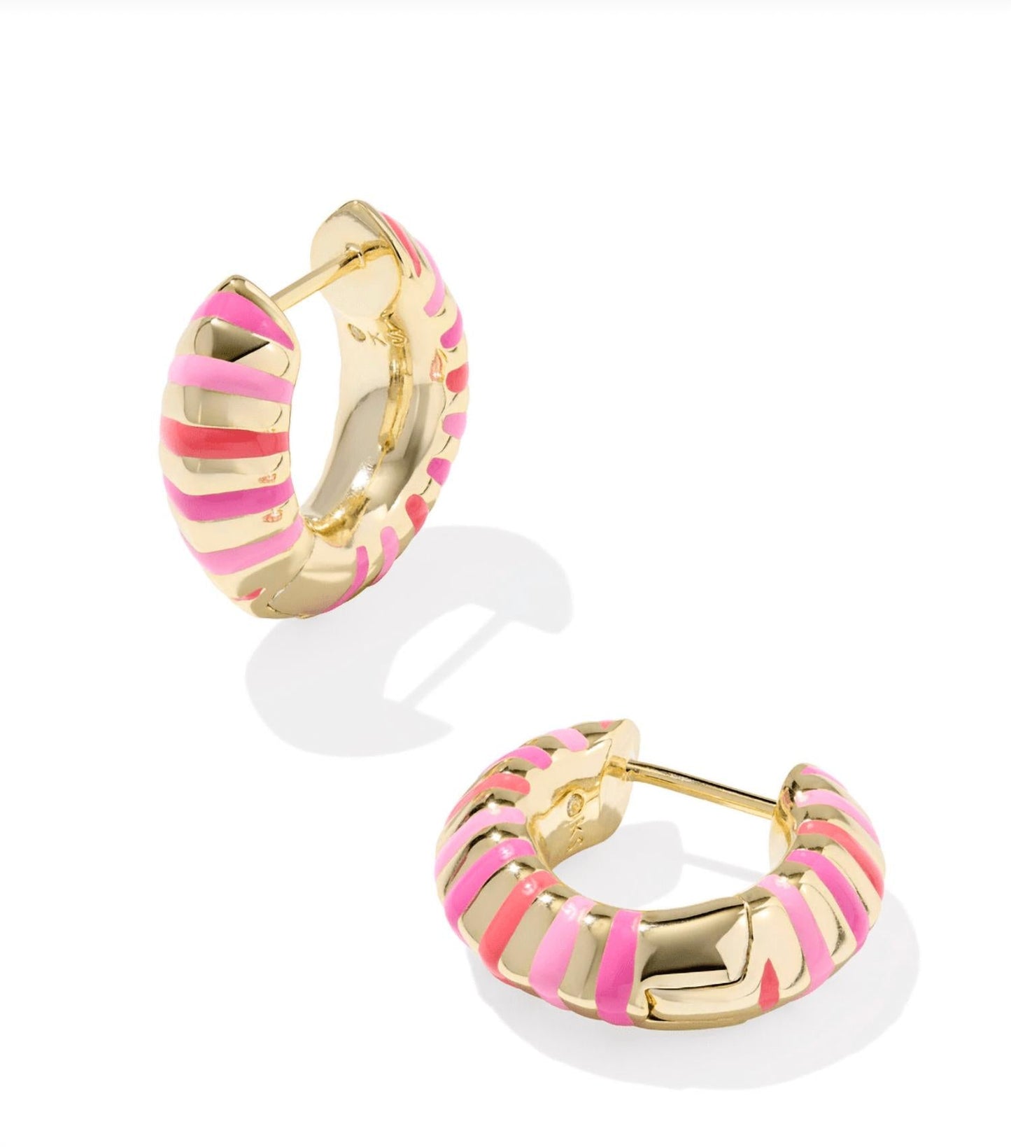 Kendra Scott - Women's Mikki Enamel Huggie Earrings