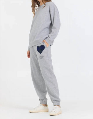 Vintage Havana - Calça jogger de lã com patch