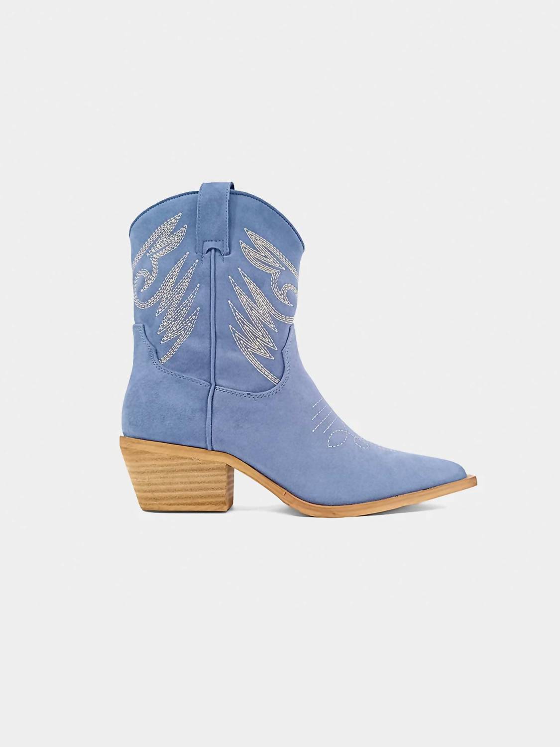 Shu Shop - Women's Zahara Suede Cowboy Boots