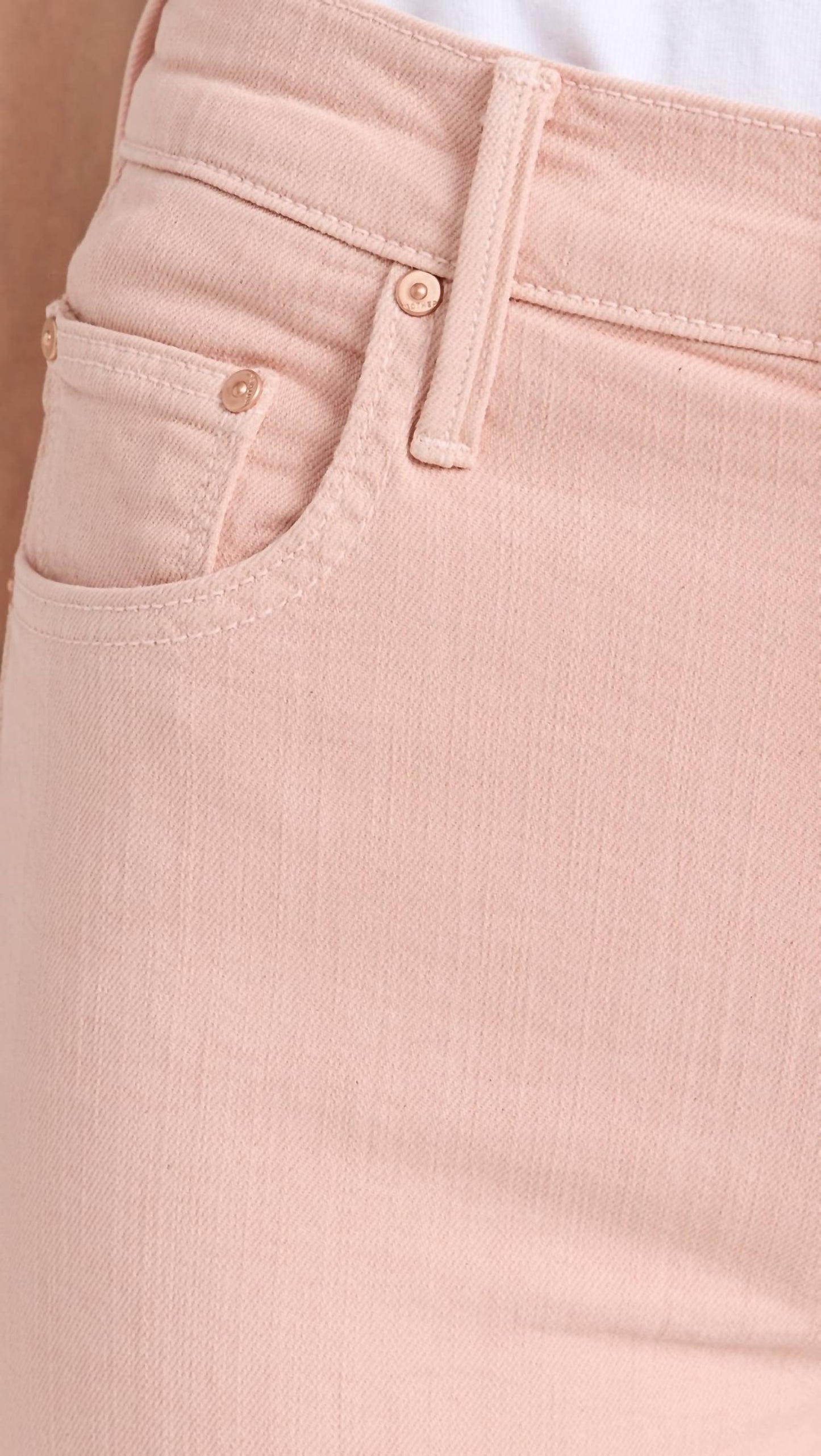 Mother - Insider Hover High Rise Straight Jeans