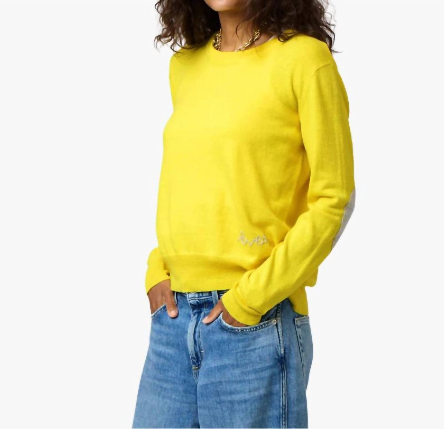 Kerri Rosenthal - Patchwork Cotton Pullover Sweater
