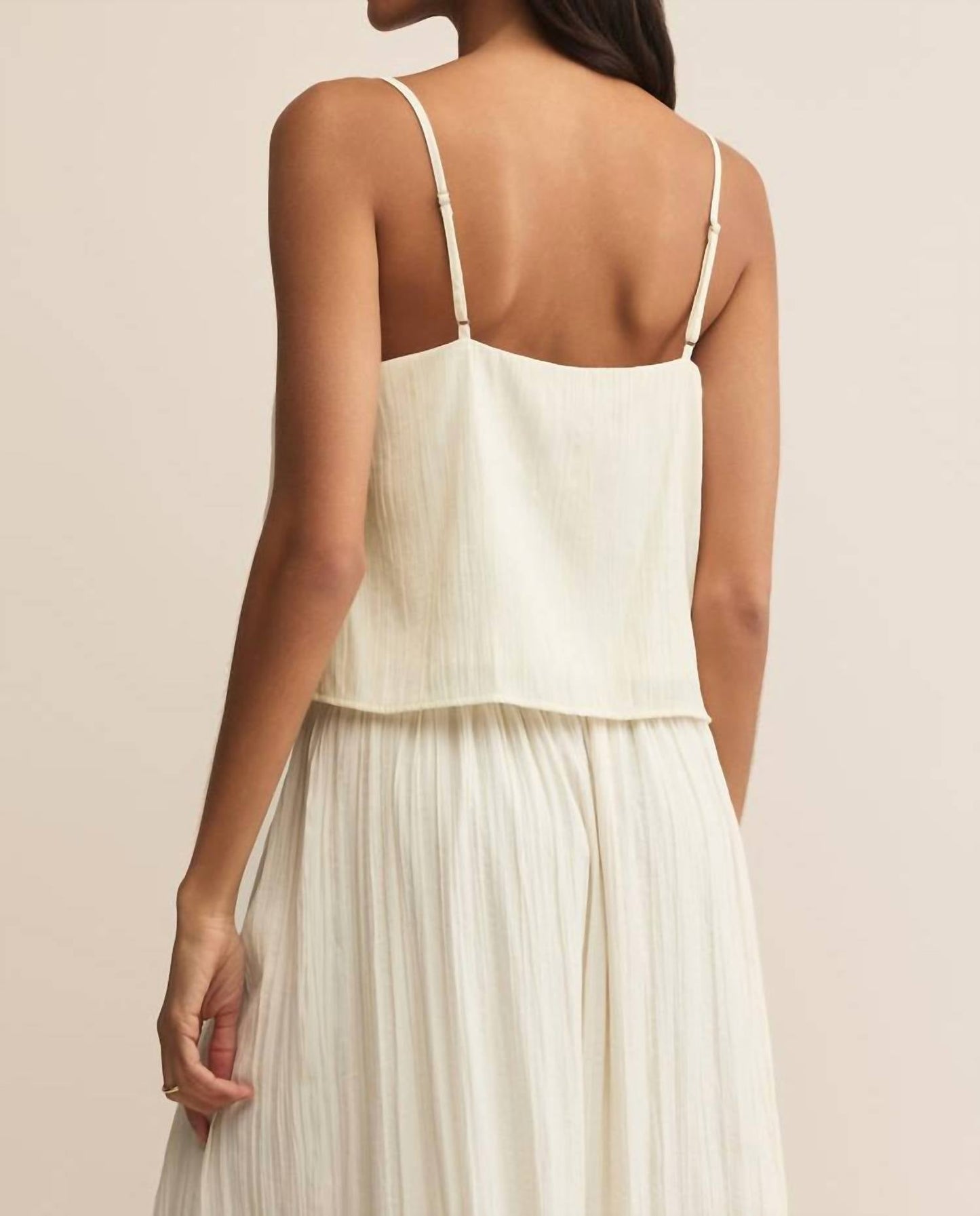 Z Supply - Fiore Satin Crop Tank