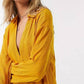 Free People - Beach Aster Marigold Collar Tee Dress