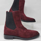 Emanuele Crasto - Women's Mid Calf Leather Boots