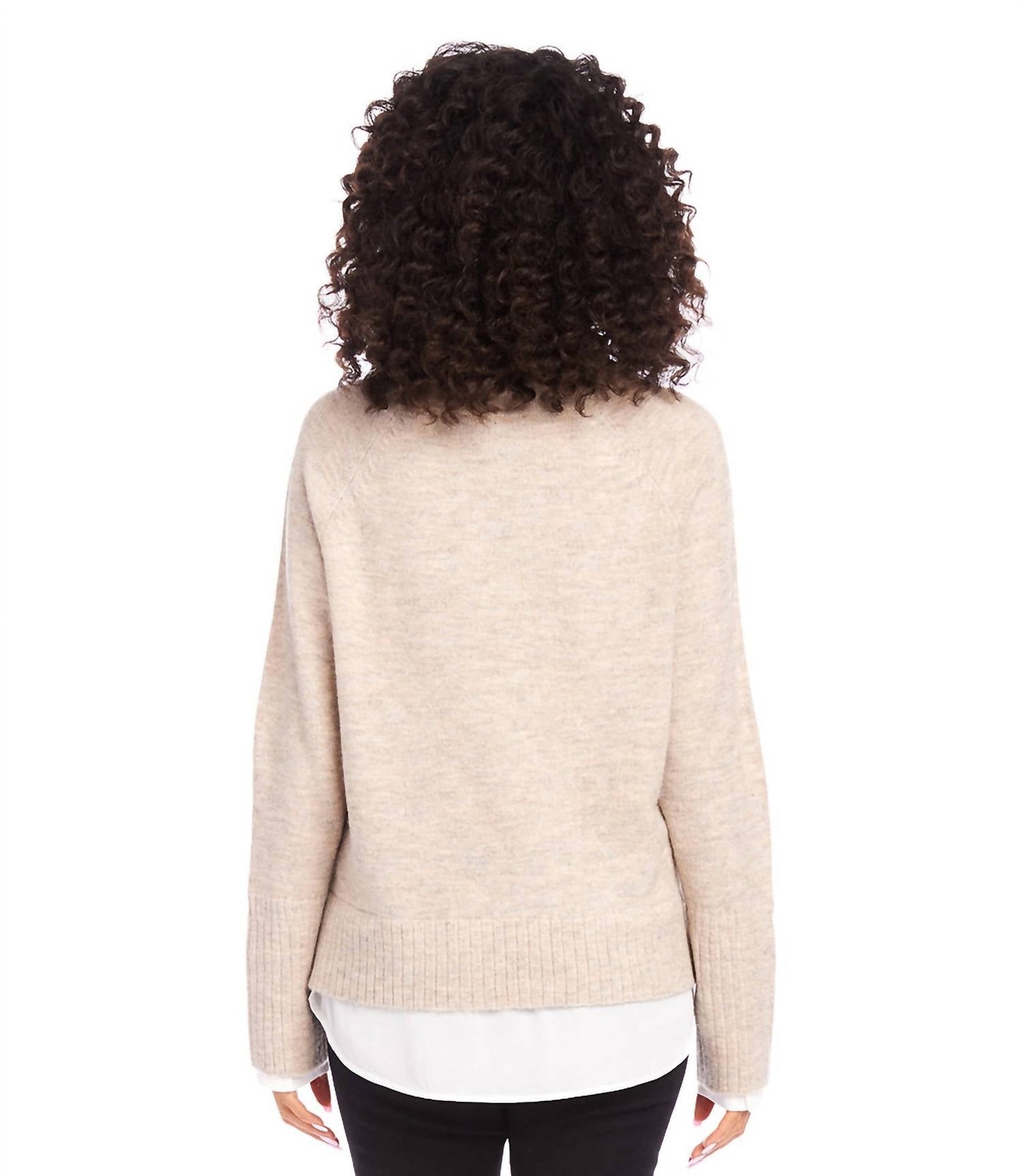 Karen Kane - Layered Turtleneck Sweater