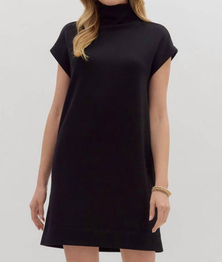 Entro - Knit Mock Mini Dress