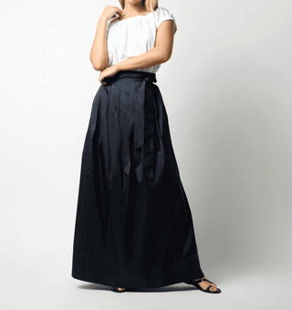 Ann Mashburn - Pleated Wrap Skirt