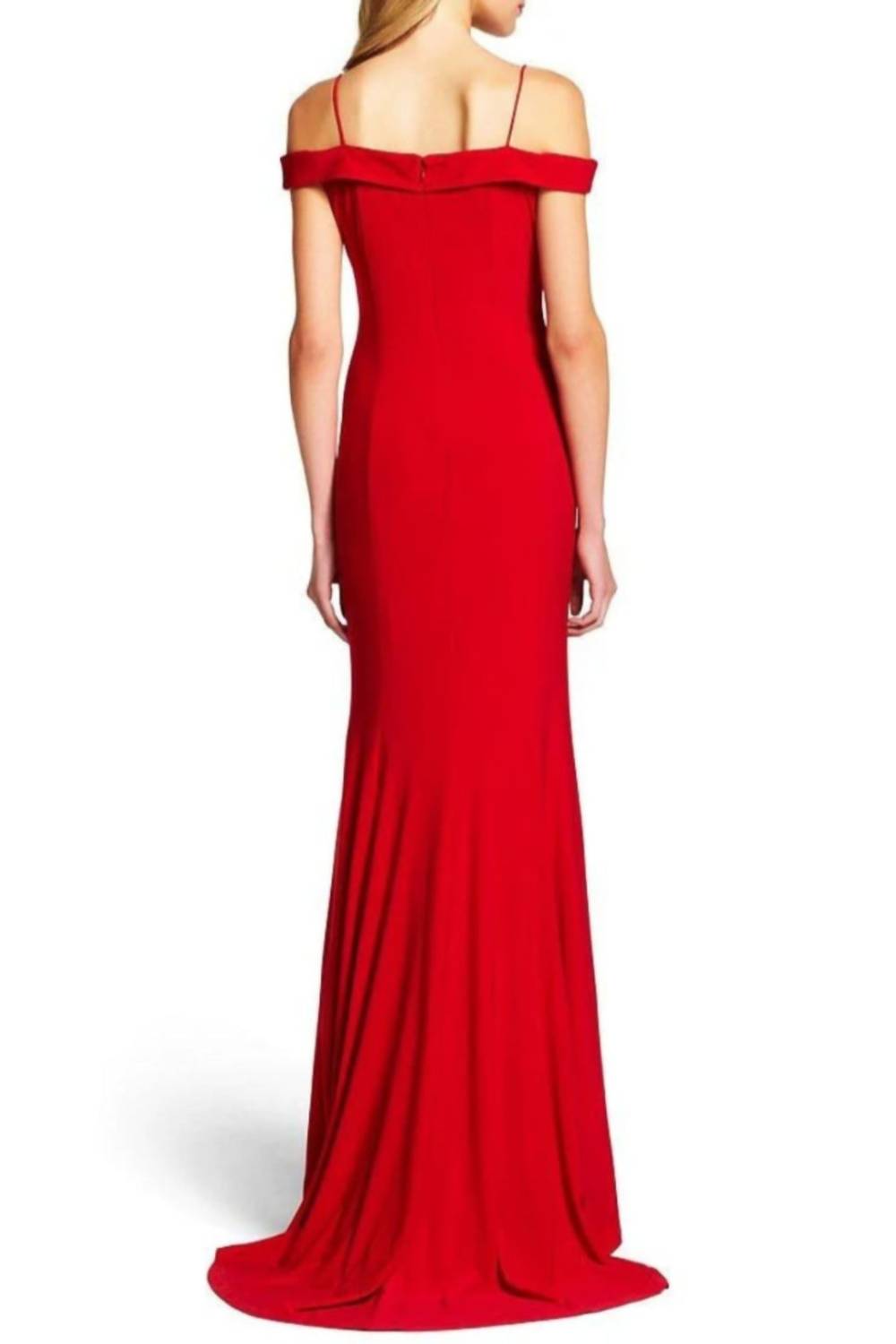 Adrianna Papell - Off Shoulder Mermaid Gown