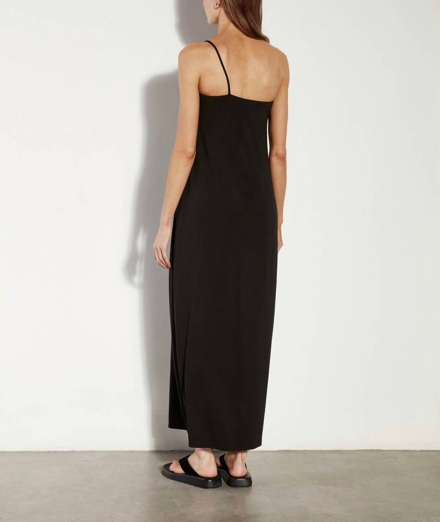 Enza Costa - Luxe Jersey Asymmetrical Maxi Dress