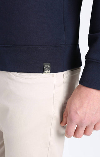 Jachs New York - Suéter Tribeca Soft Touch com gola redonda