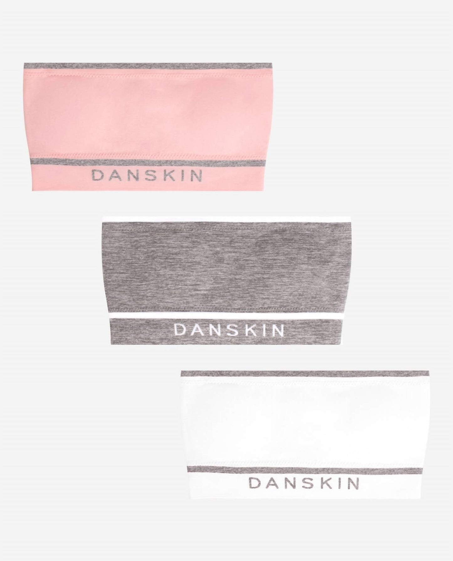 Danskin - Girl's 3-Pack Seamless Bandeau