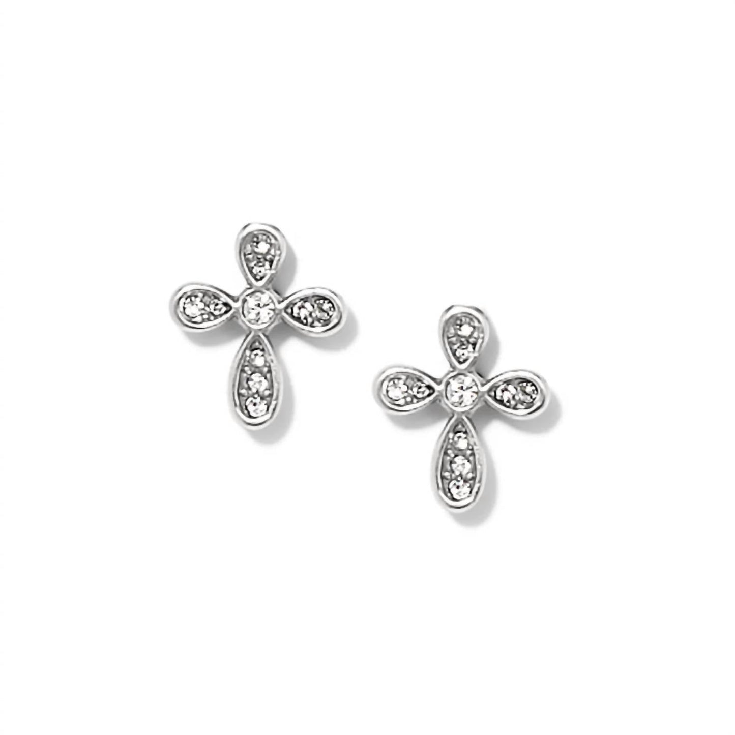 Brighton - Women's Enchanting Cross Post Earrings