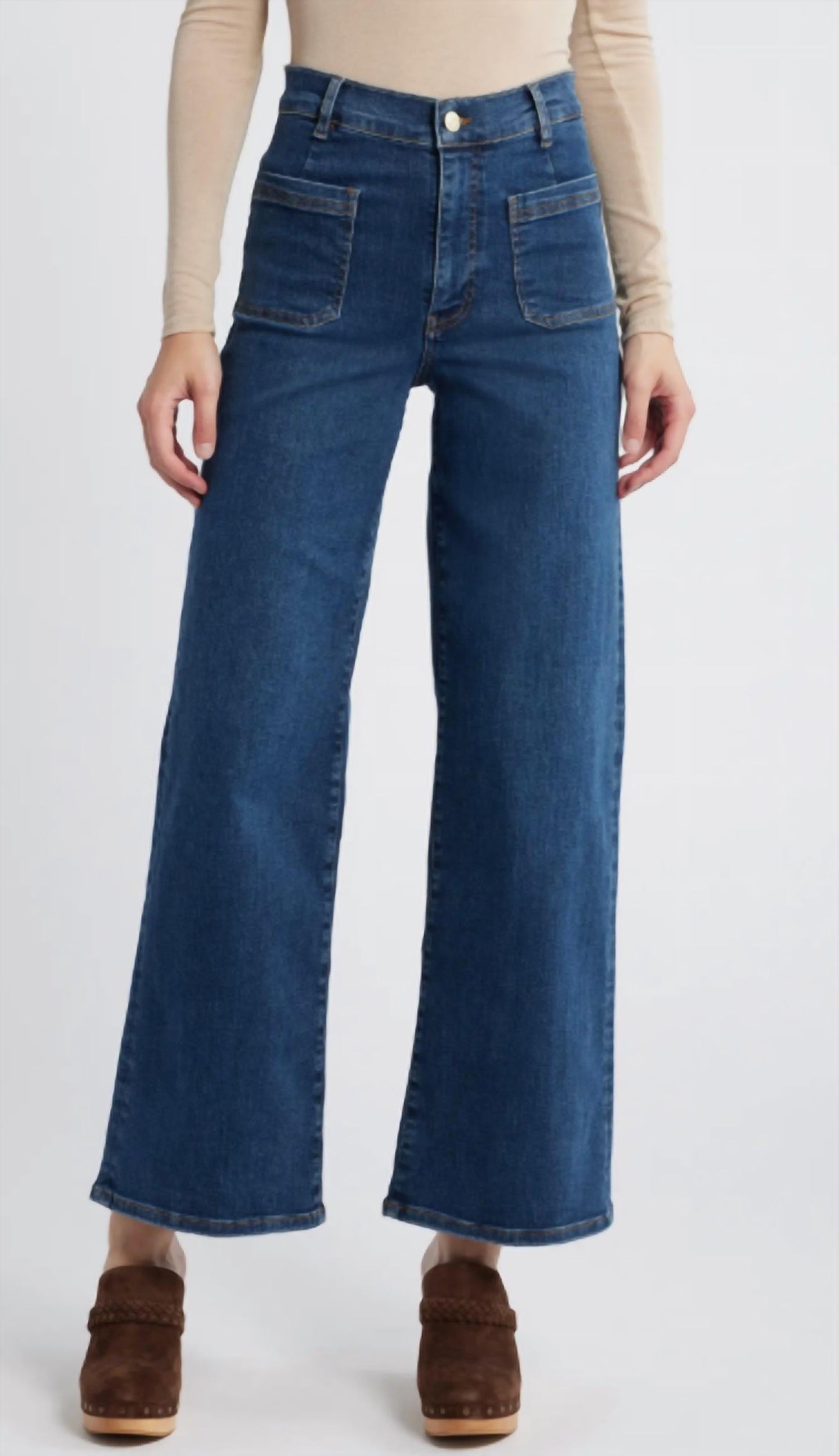 Frame - Slim Palazzo Jeans