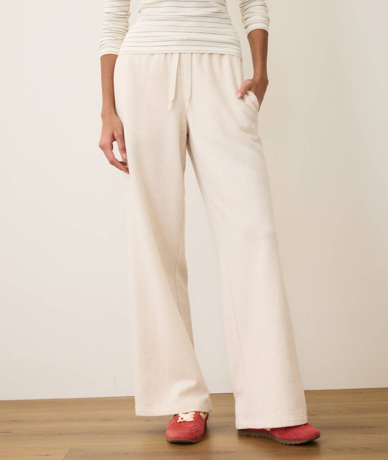 Marine Layer - Cloud 9 Fleece Wide Leg Sweatpant