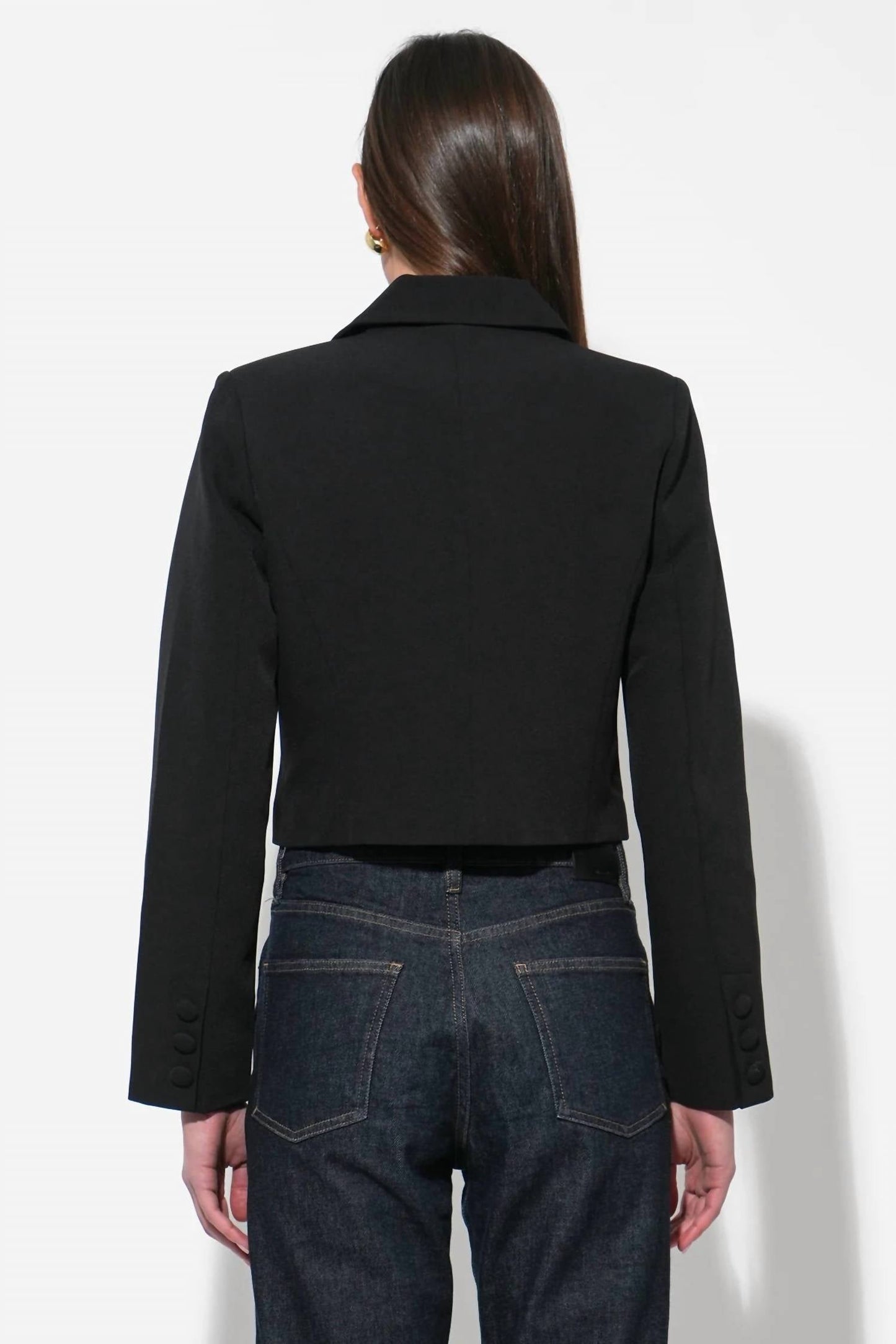 Adelyn Rae - Gretchen Double Breasted Cropped Blazer